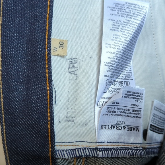 Levi's Made & Crafted Shuttle Selvedge Jeans - Picture 16 of 16